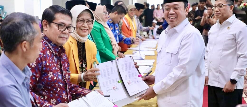 Menteri ATR/BPN Gandeng 28 Kampus, Target 14 Ribu Tanah Wakaf di Sulsel Bersertipikat dalam Setahun