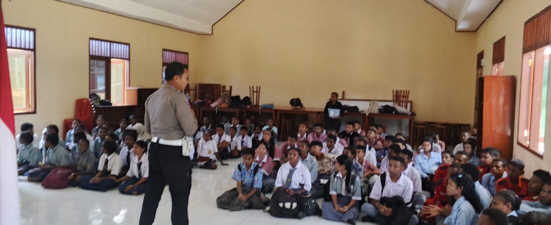 Ditlantas PBD Edukasi Pelajar Tertib Berlalu Lintas