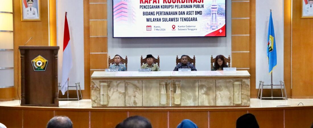 ATR/BPN Gandeng KPK dan Pemda se-Sultra, Perkuat Pencegahan Korupsi dan Tingkatkan Ekonomi Daerah