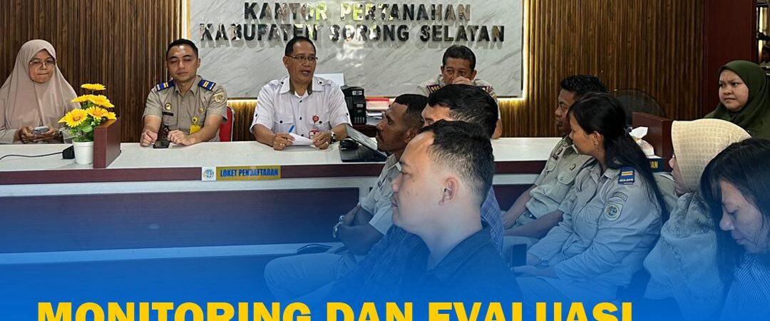 Monitoring PTSL di Sorong Selatan, BPN Papua Barat Dorong Percepatan dan Kepastian Hukum Tanah