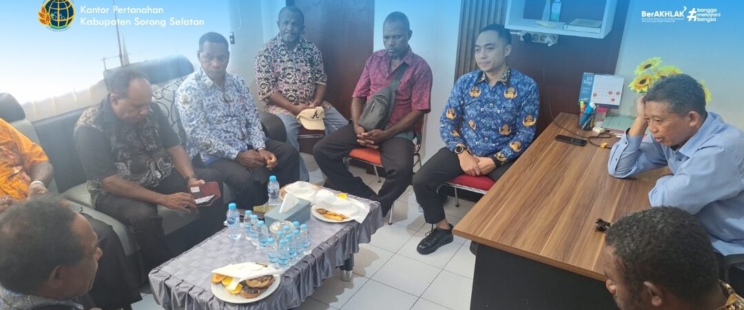 Kantor Pertanahan Sorong Selatan Bahas Status Tanah Transmigrasi SP 1 Kampung Wardik