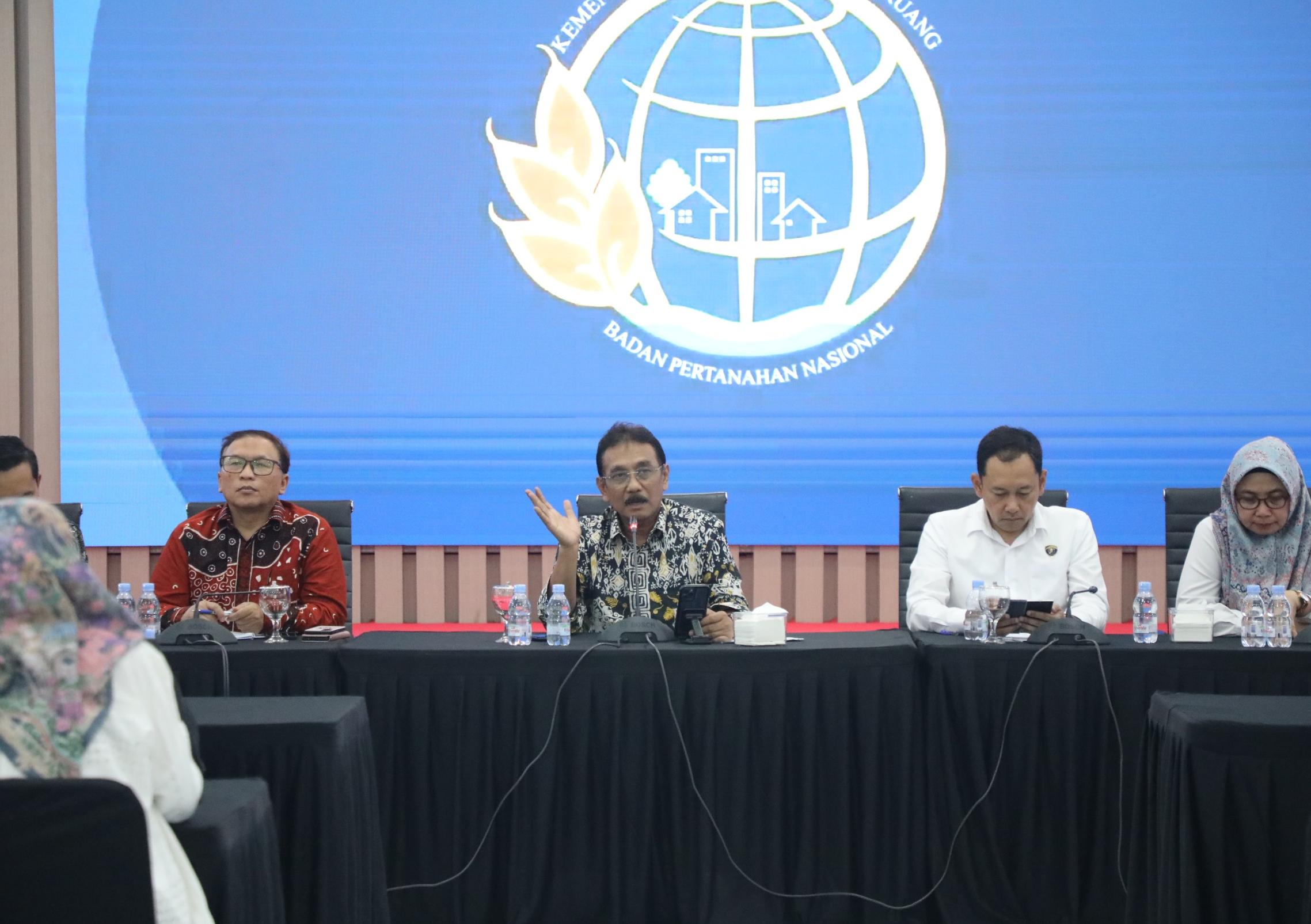 Sekjen ATR/BPN Kumpulkan Pejabat Administrator, Layanan Pertanahan Diminta Tetap Optimal